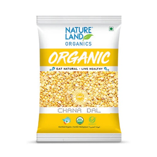 Organic Chana Dal 500 Gm